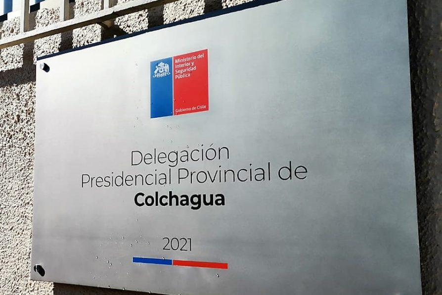 DELEGACIÓN PRESIDENCIAL PROVINCIAL:  Gobernación  Provincial de Colchagua realiza cambio de Institucionalidad