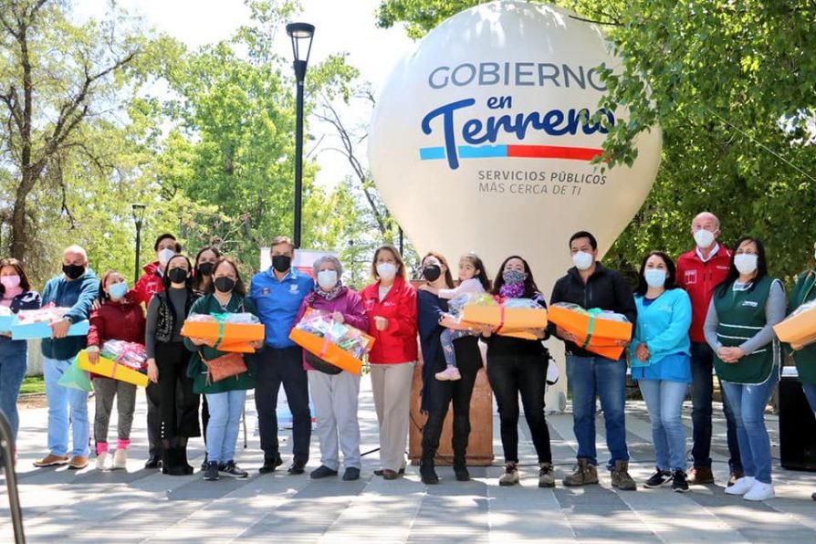 PAT Senadis DPP Colchagua entregó kits a niños de jardines infantiles de San Fernando