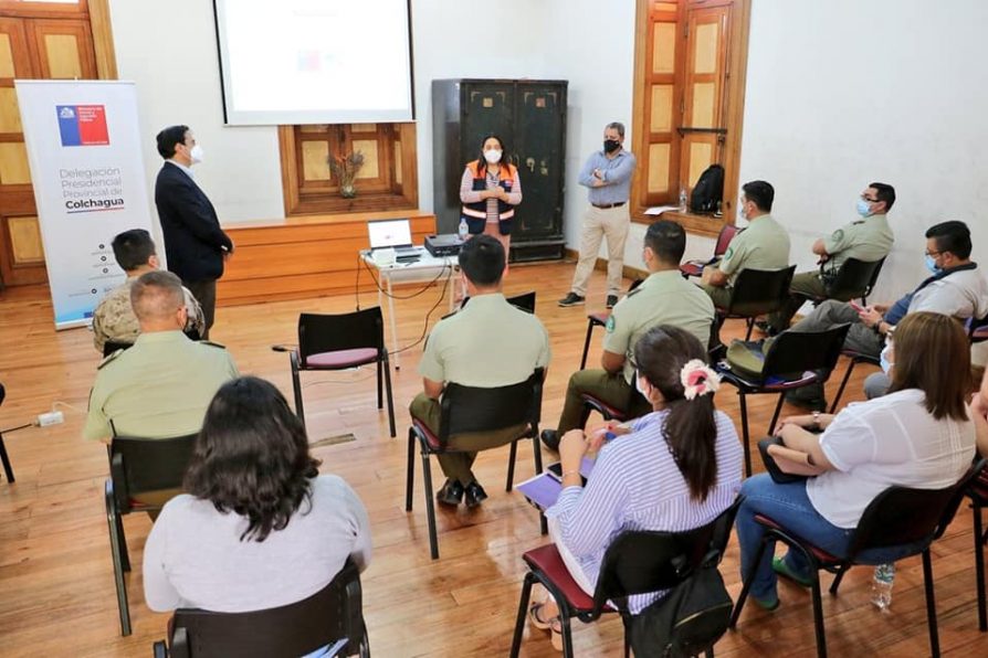 DPP Colchagua realizó reunión provincial de Incendios Forestales