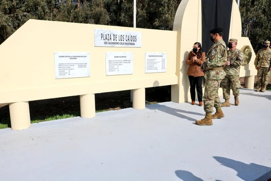 DPP Colchagua participó en inauguración de Plaza de los Caídos del Regimiento Colchagua