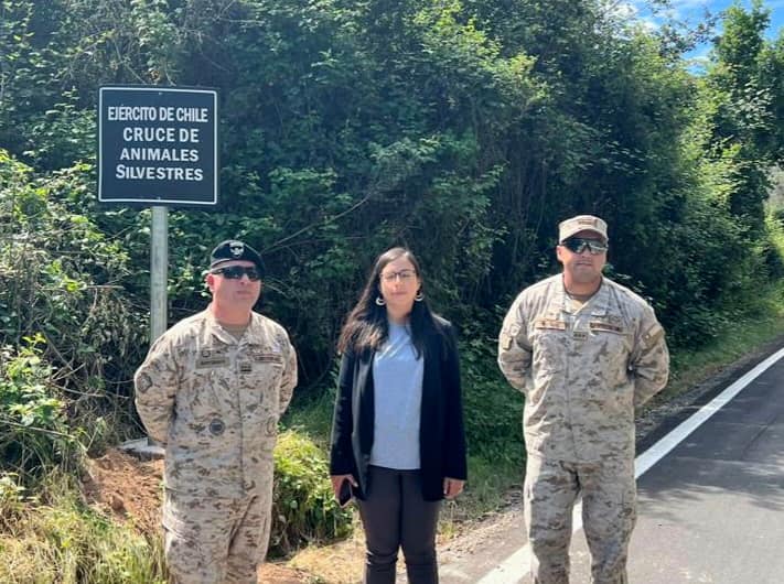 Regimiento 19 Colchagua instaló señalética de cuidado del medioambiente en campo de instrucción La Ramada