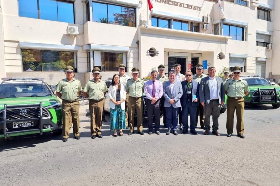 5 nuevos vehículos policiales fueron entregados a unidades de Carabineros de Colchagua