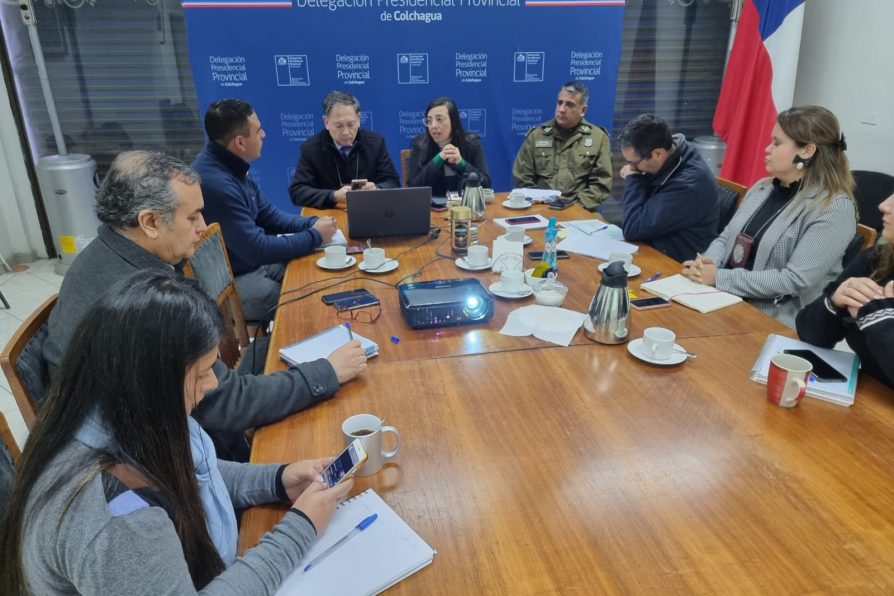 Delegación Presidencial realizó reunión para abordar problemas de seguridad pública del sector norponiente de San Fernando