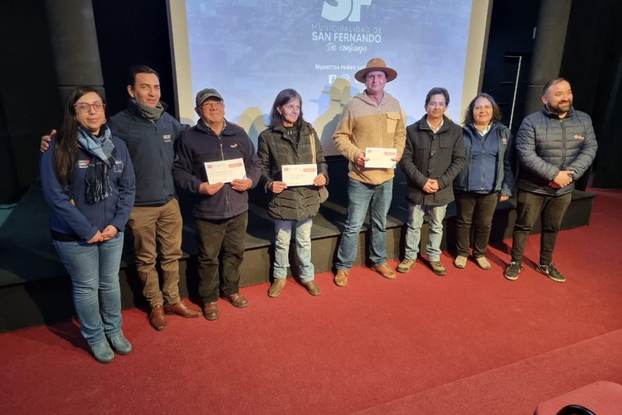 INDAP inició entrega de incentivos a agricultores para que desarrollen proyectos de inversión