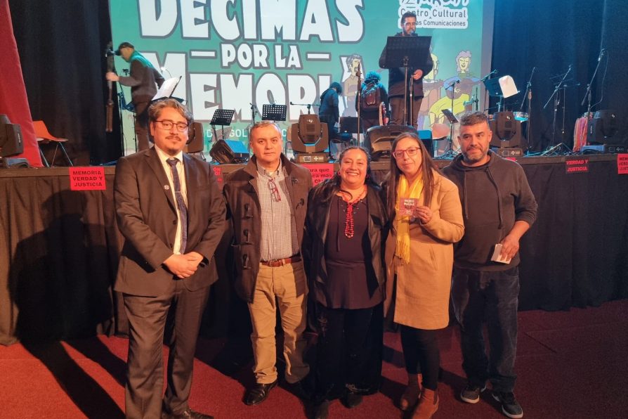 Centro Cultural Aukan realizó cantata “Décimas por la Memoria”