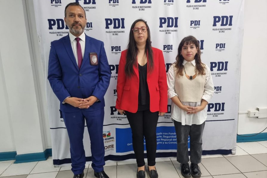 Seremi de la Mujer realiza capacitación con enfoque de género a detectives de Colchagua