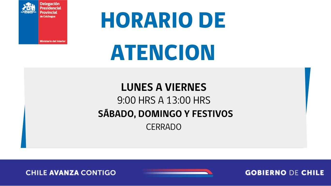 Horario de Atención