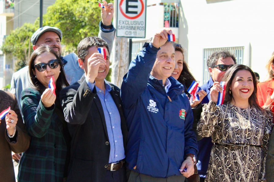 Se inauguró paseo de Valdivia y Plazoleta Manuel Rodríguez en San Fernando