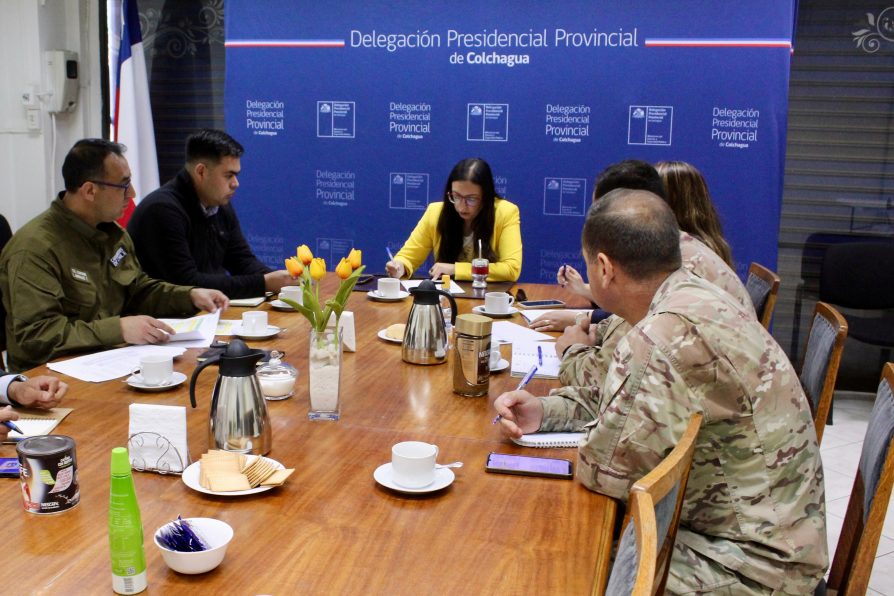 DPP Colchagua realizó COGRID Provincial para coordinar proceso de Elecciones Presidenciales y Parlamentarias 2025